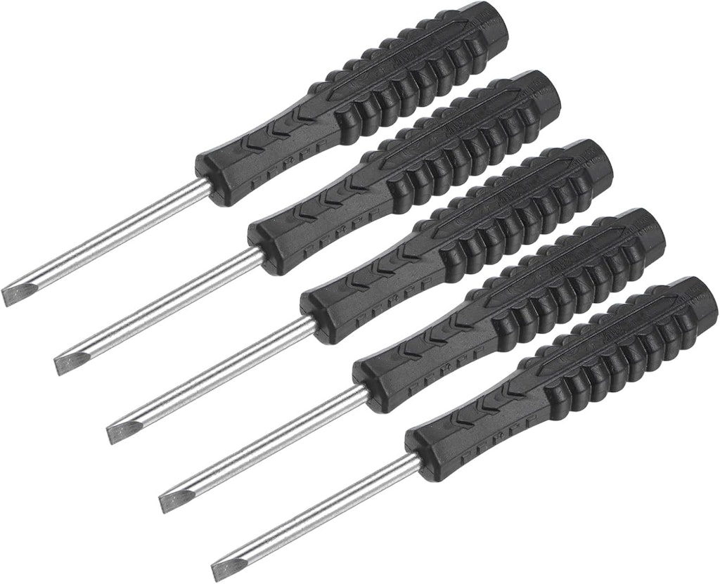 4.0mm Flat Head Mini Slotted Screwdriver 5-Pack: $3.23