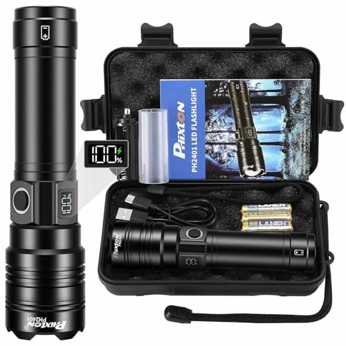 Phixton USB-C Rechargeable Flashlight: $11.39