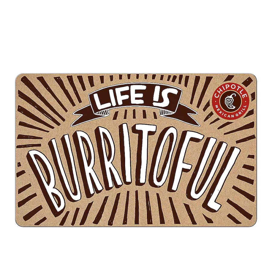 Chipotle Gift Card at Best Buy: 50% off
