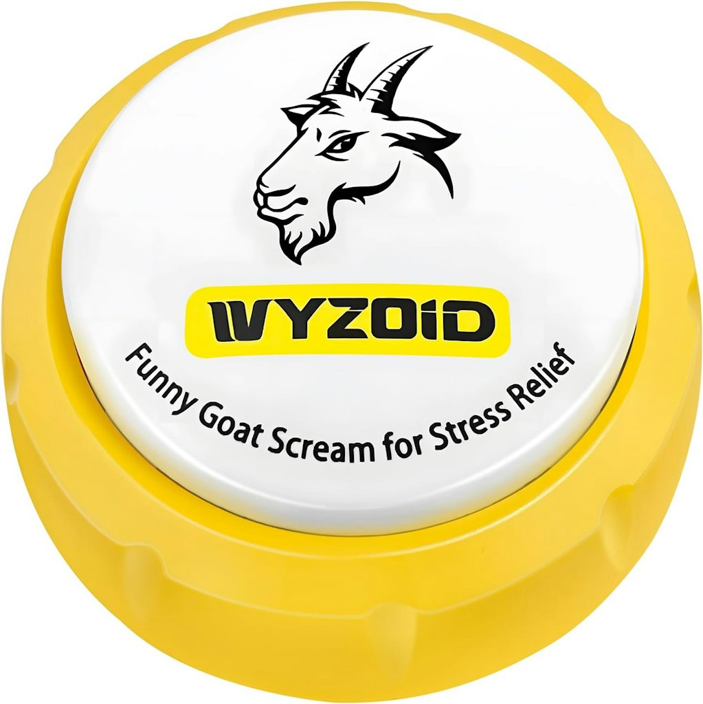Screaming Goat Button: $6.99