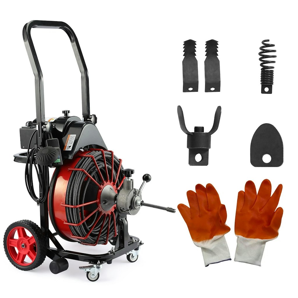 110V Electric Drain Cleaner w/ Gloves: $256