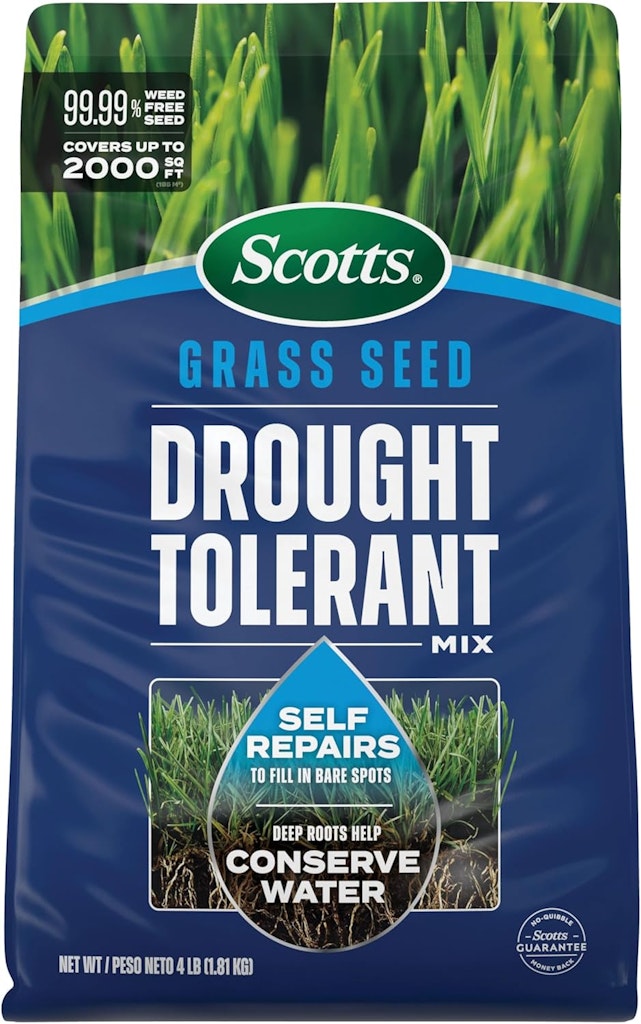 Scotts 4-lb. Grass Seed Drought Tolerant Mix: 24 Scotts 4-lb. Grass Seed Drought Tolerant Mix: 24