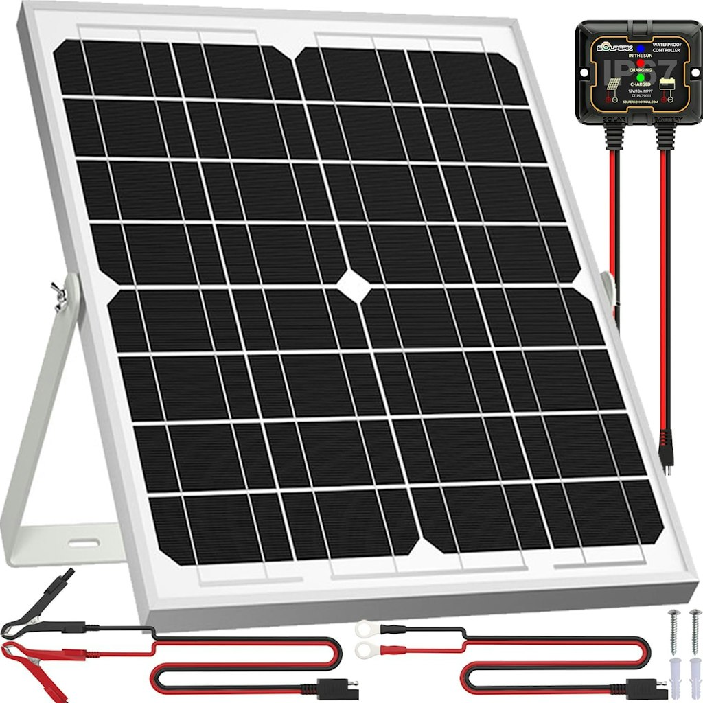 20W 12V Solar Panel Kit for $31 + free shipping?