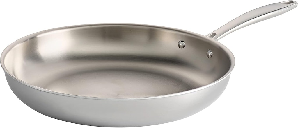 Tramontina Seattle Tri-Ply Clad Stainless Steel 12" Large Frying Pan for $35 + free shipping?