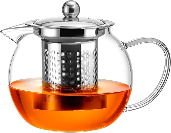 22-oz. Stovetop Glass Teapot: $9