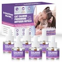 Cat Pheromones Calming Diffuser Refill 6-Pack for $21 + free shipping w/ Prime