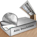 Attic Door Insulation Cover for $11 + free shipping w/ Prime