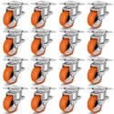 2" Caster Wheel 16-Pack for $16 + free shipping w/ Prime
