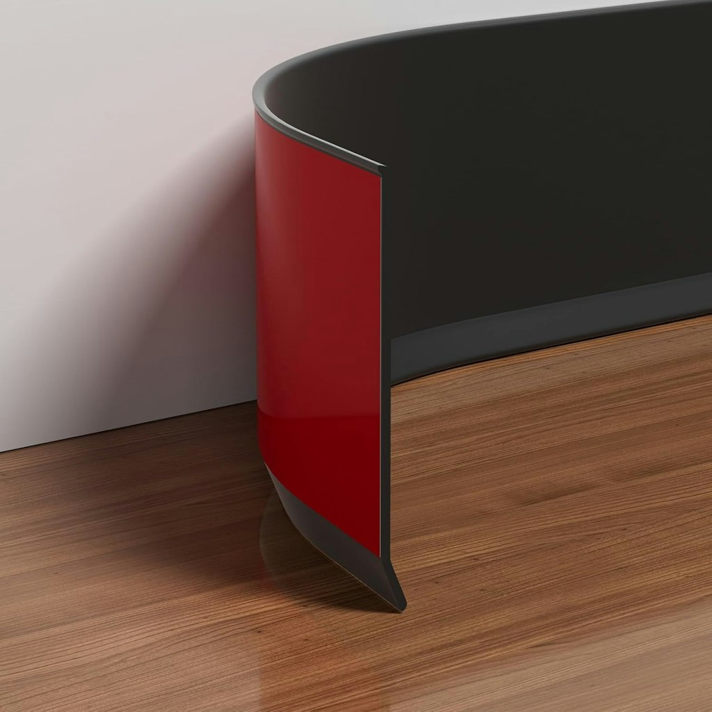 Frantie 100-Foot 4" Peel-and-Stick Baseboard Trim: $72