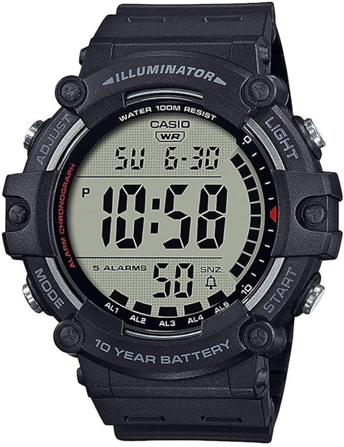 Casio Men's Illuminator 10-Year Digital Watch: $23.97