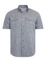 Chaps Men's Tech Chambray Shirt for $9 + free shipping w/ $35