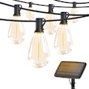 100-Foot Solar Outdoor String Lights for $30 + free shipping w/ $35