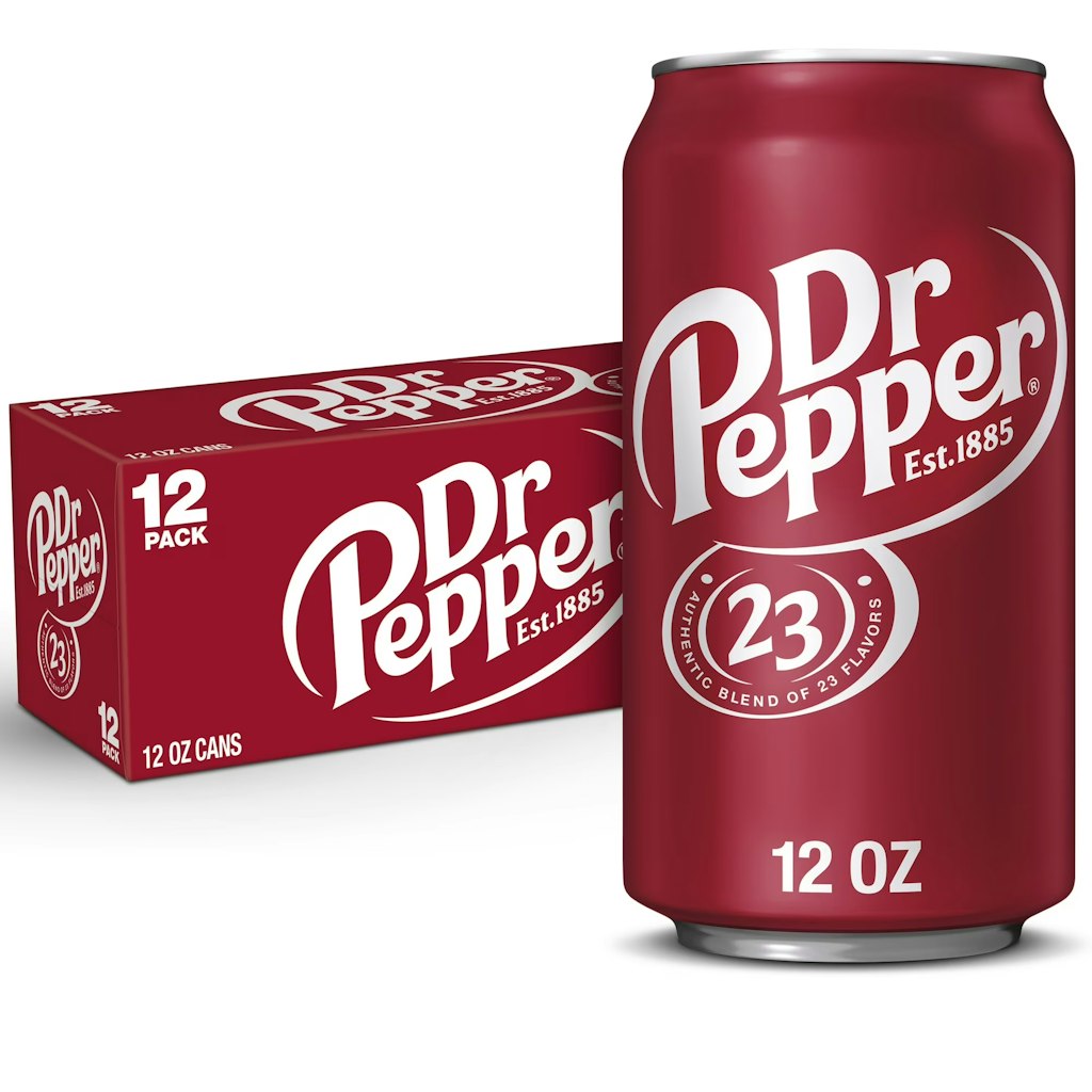 Dr Pepper 12-oz. Can 12-Pack: $5