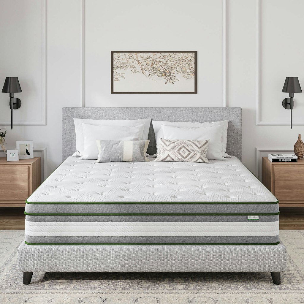 Novilla Full 12" Vitality Hybrid Mattress: $263