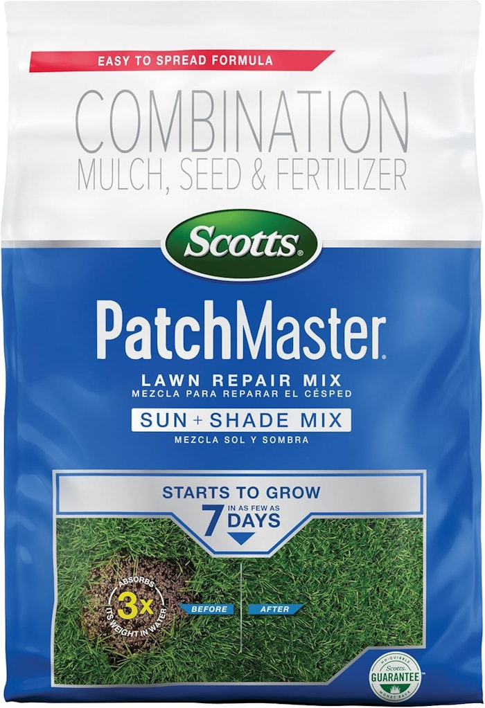Scotts PatchMaster Lawn Repair Mix Sun + Shade Mix 4.75-lb. Bag: $13