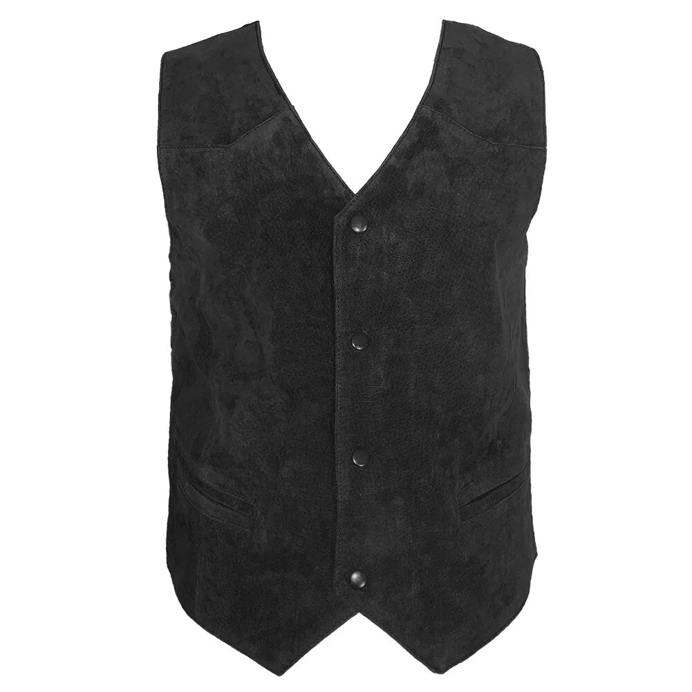 Men's Suede Western Vest: $19