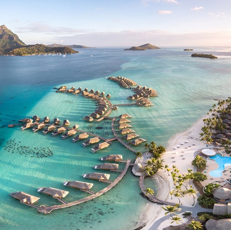 6-Night Bora Bora Honeymoon Flight and Resort Vacation: From $9,990 for 2