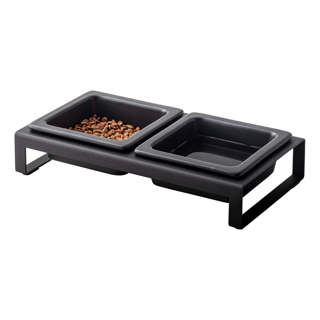 Yamazaki Home Steel And Ceramic Pet Food Stand Promo at AllModern: $53 + extra 10% off Yamazaki Home Steel And Ceramic Pet Food Stand Promo at AllModern: $53 + extra 10% off