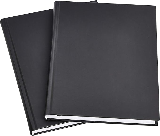Amazon Basics Hardcover Writing Journal 2-Pack: $9