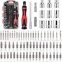 Amazon Basics Magnetic Ratcheting Wrench & Screwdriver 73-Piece Set for $15 + free shipping w/ Prime