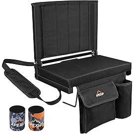 Apexup Stadium Seats with Back Support: $20.96