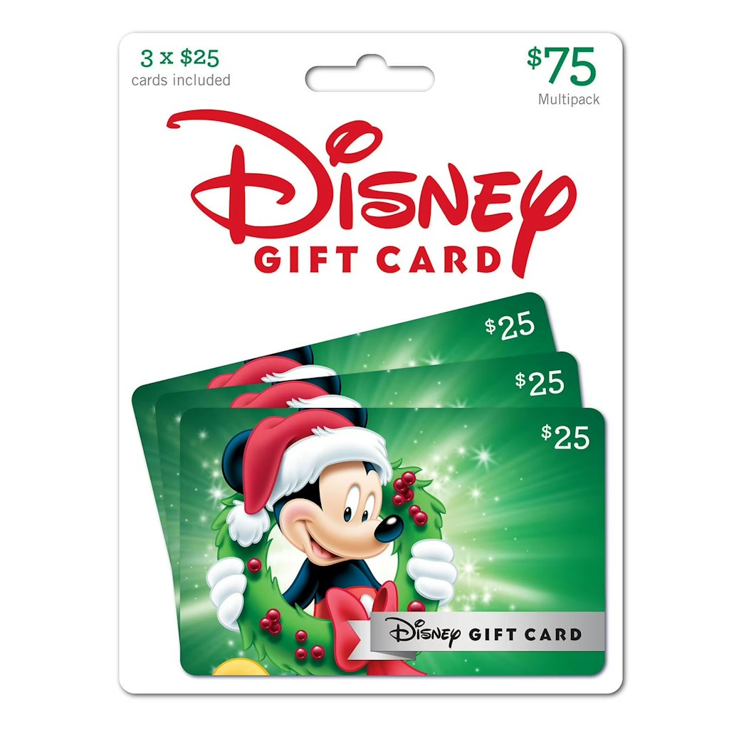Disney $75 Gift Card Multi-Pack at Sam's Club: $71.98