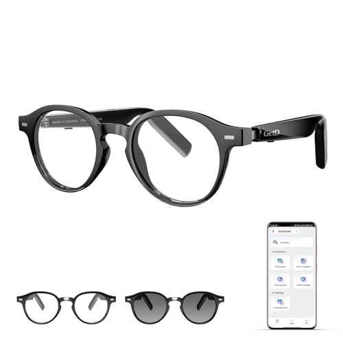 GetD AI Smart Glasses with ChatGPT and Translator: $37.79