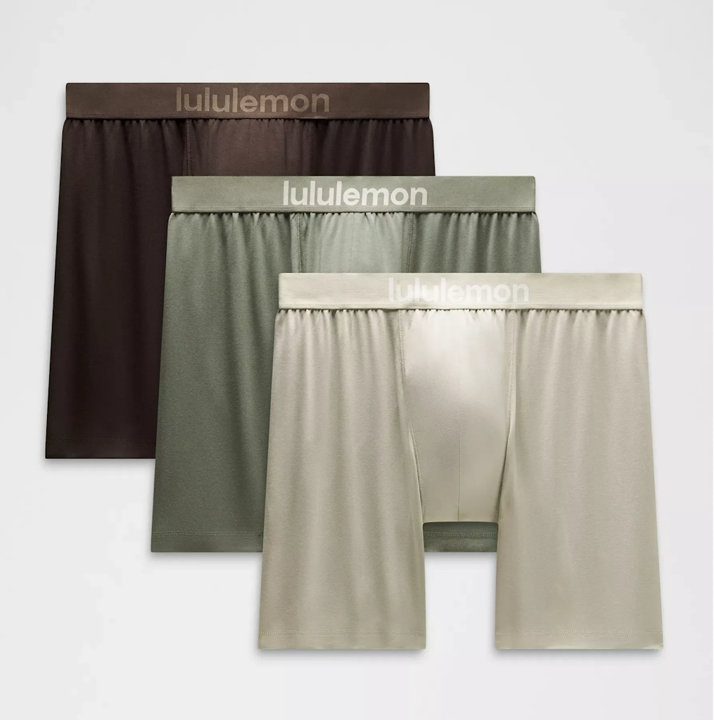 lululemon Men's Underwear Specials: Single pairs from $19, multipacks from $64