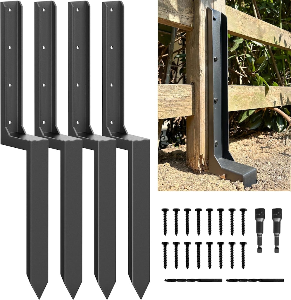 11-Gauge Fence Post Repair Kit 4-Pack: $107.01