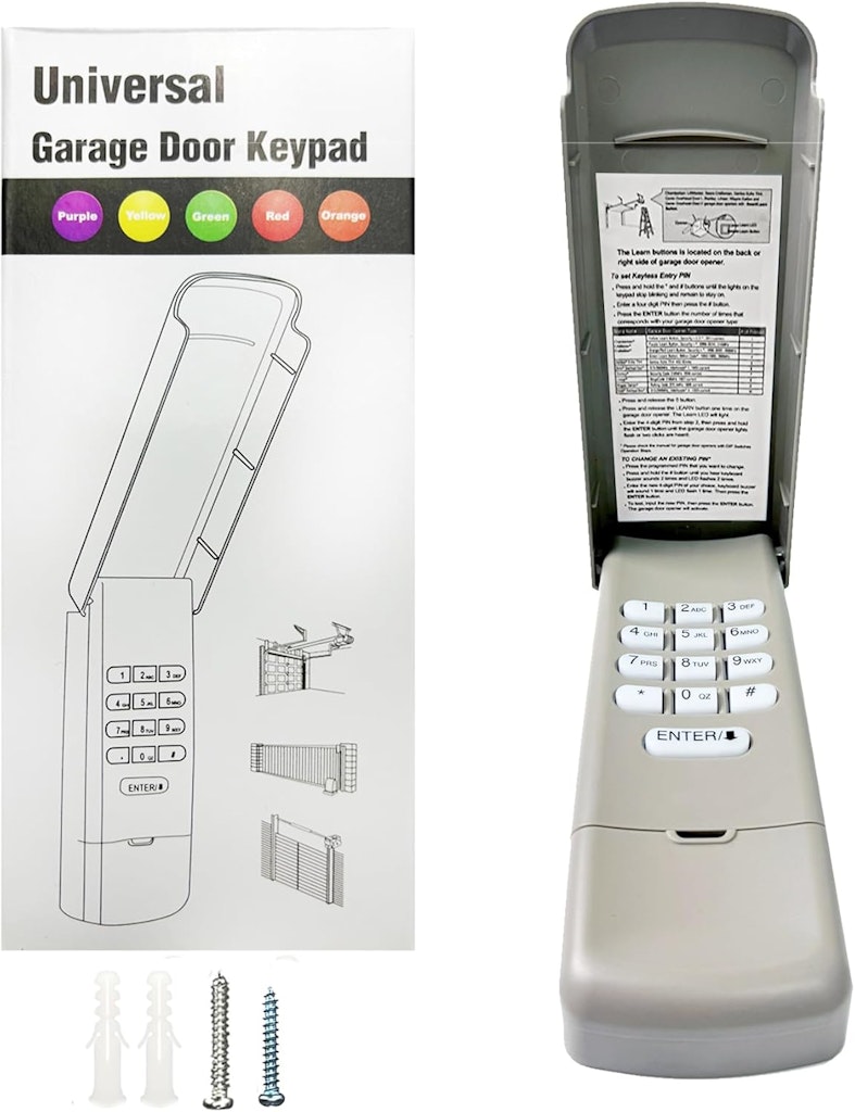 Universal Garage Door Opener Keypad: $19