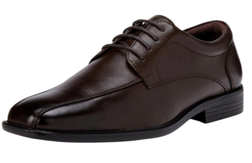 Amazon Essentials Men's Square Toe Derby Shoes: $26