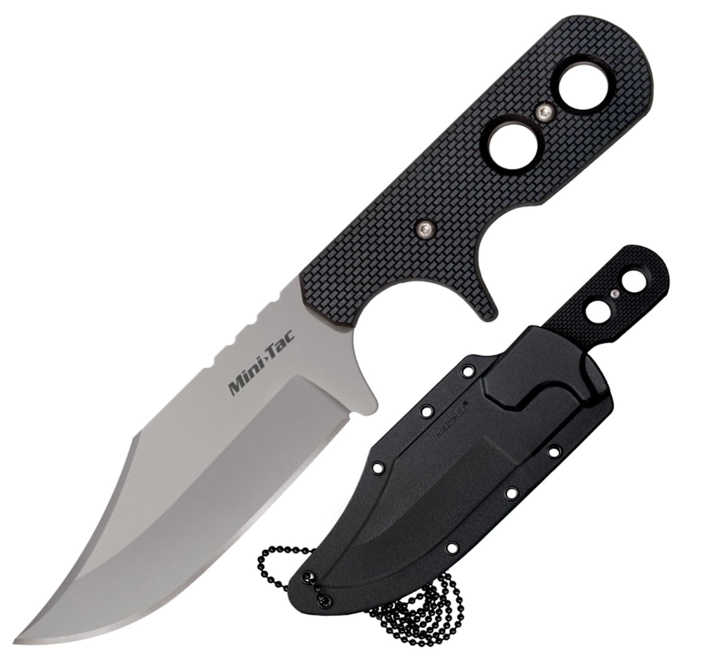Cold Steel 3.6" Mini Tac Bowie Utility Knife for $15 + free shipping w/ Prime