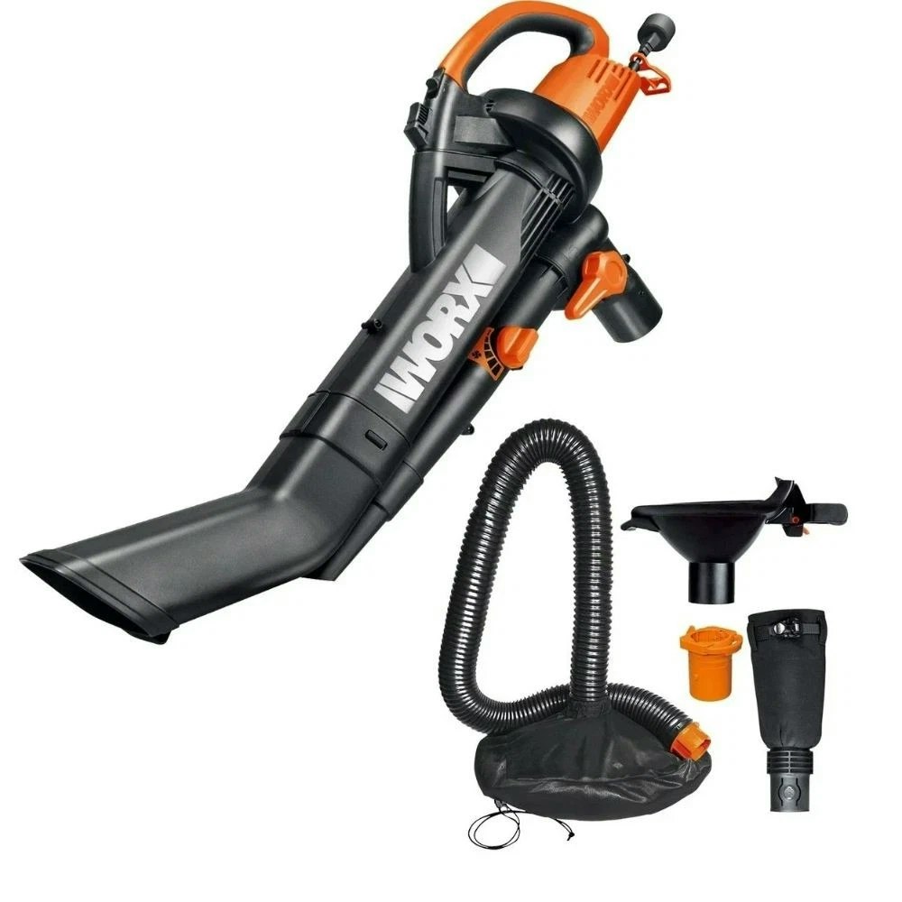 Worx Trivac Blower/Mulcher/Vacuum w/ Collection System: $70