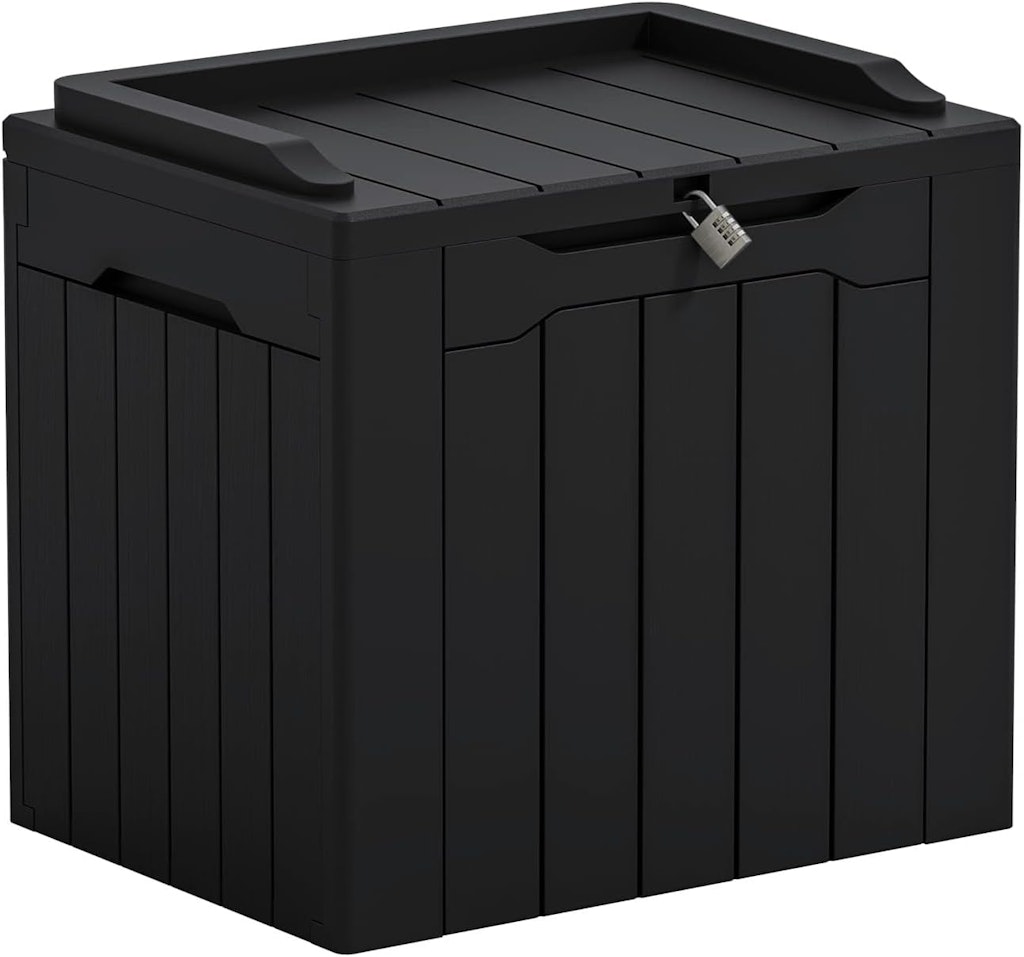 Greesum 31-Gallon Resin Deck Box for $25 + free shipping w/ Prime?