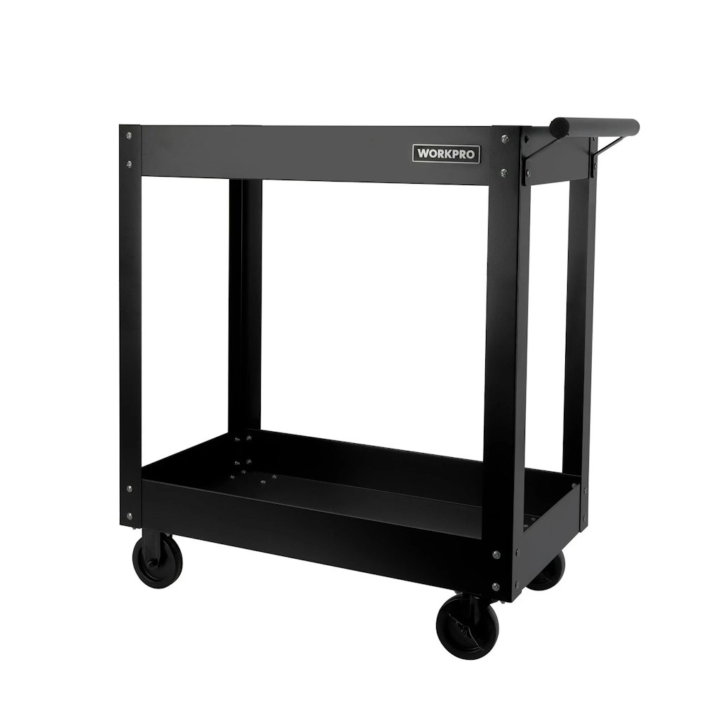 WorkPro 32" Metal Rolling Utility Cart: $38