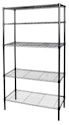 Rubbermaid 36"x72" 5-Tier Wire Shelving Unit for $44 + free shipping