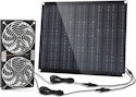30W Solar Panel Fan Kit with Dual Waterproof Fans for $28 + free shipping w/ Prime