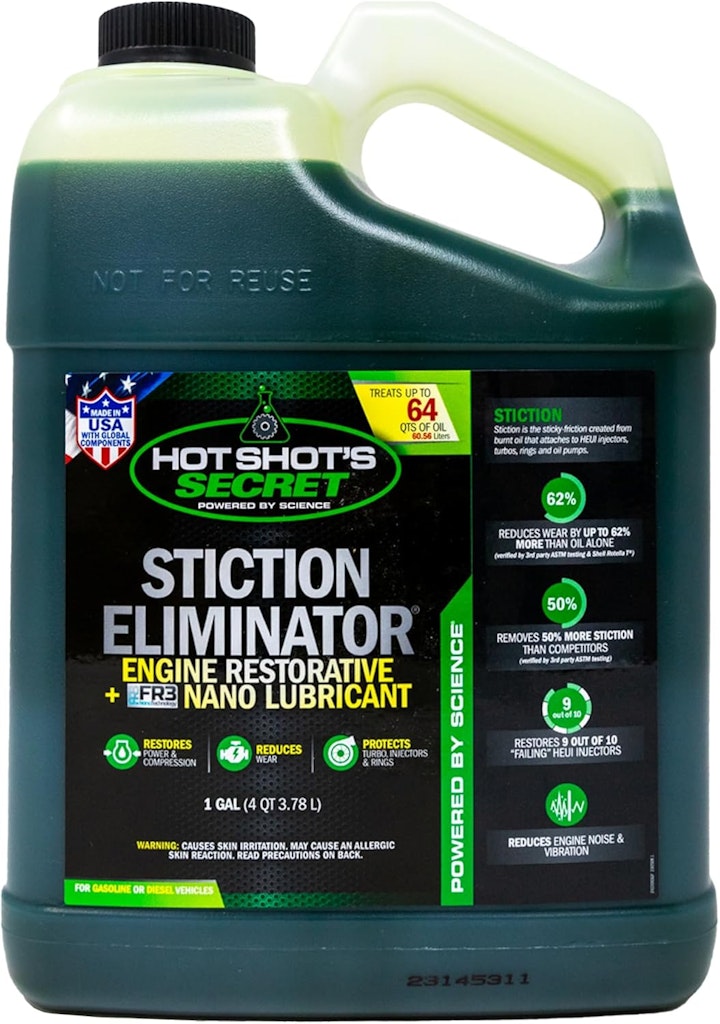 Hot Shot’s Secret Stiction Eliminator Oil Additive 1-Gallon Container: $74.75