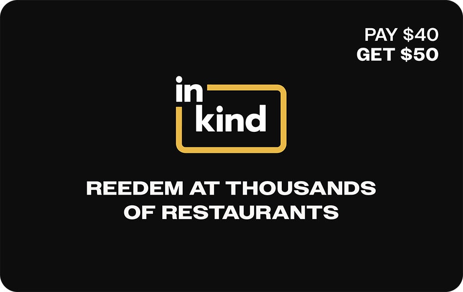 inKind eGift Card: $40 inKind eGift Card: $40