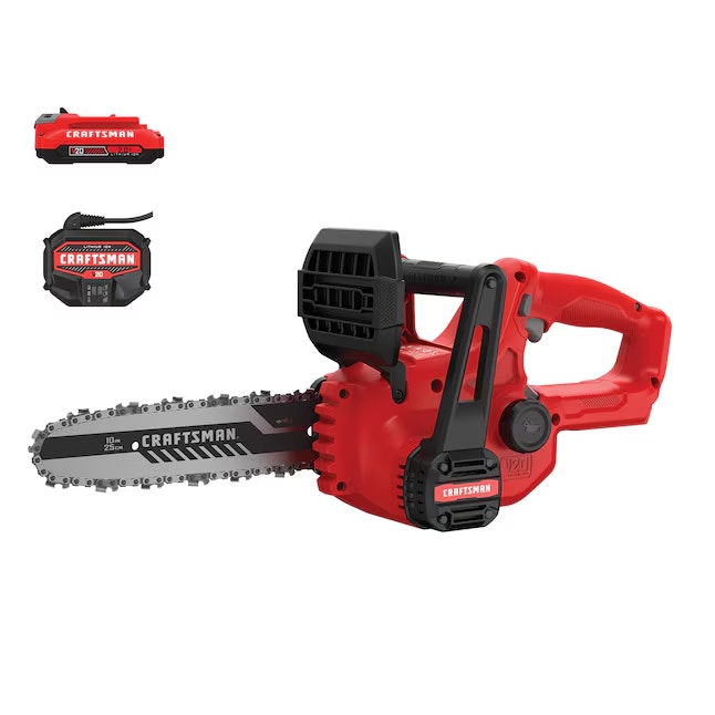 Craftsman V20 20V Cordless 10" Chainsaw Kit: $89