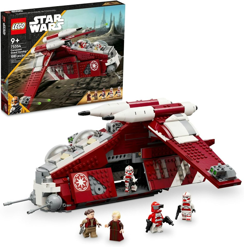 LEGO Star Wars The Clone Wars Coruscant Guard Gunship: $98