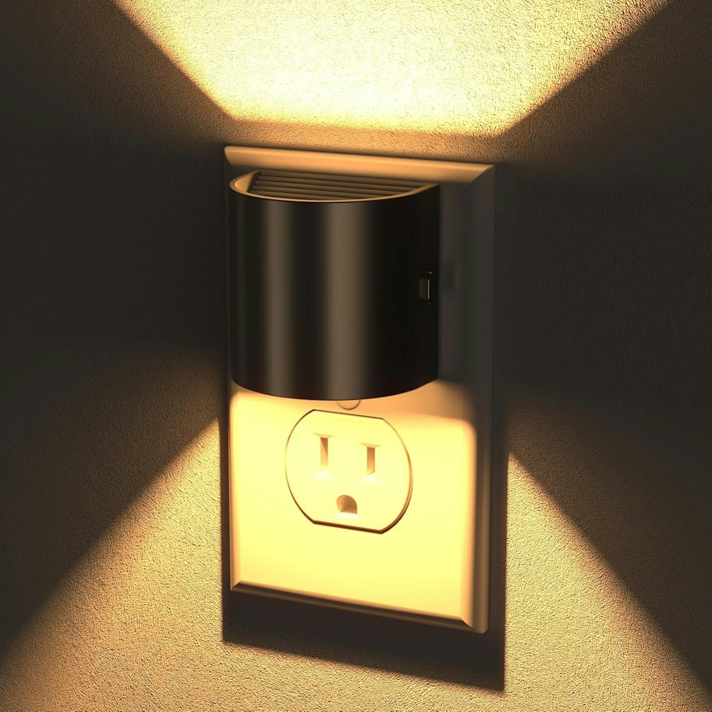 Dimmable LED Night Light with Sensor 2-Pack: $9.99