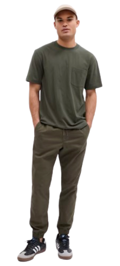 Gap Factory Men's GapFlex Essential Joggers: $20 in cart