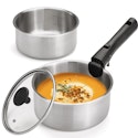 Carote 4-Piece Stainless Steel Saucepan Set for $8 + free shipping w/ $35