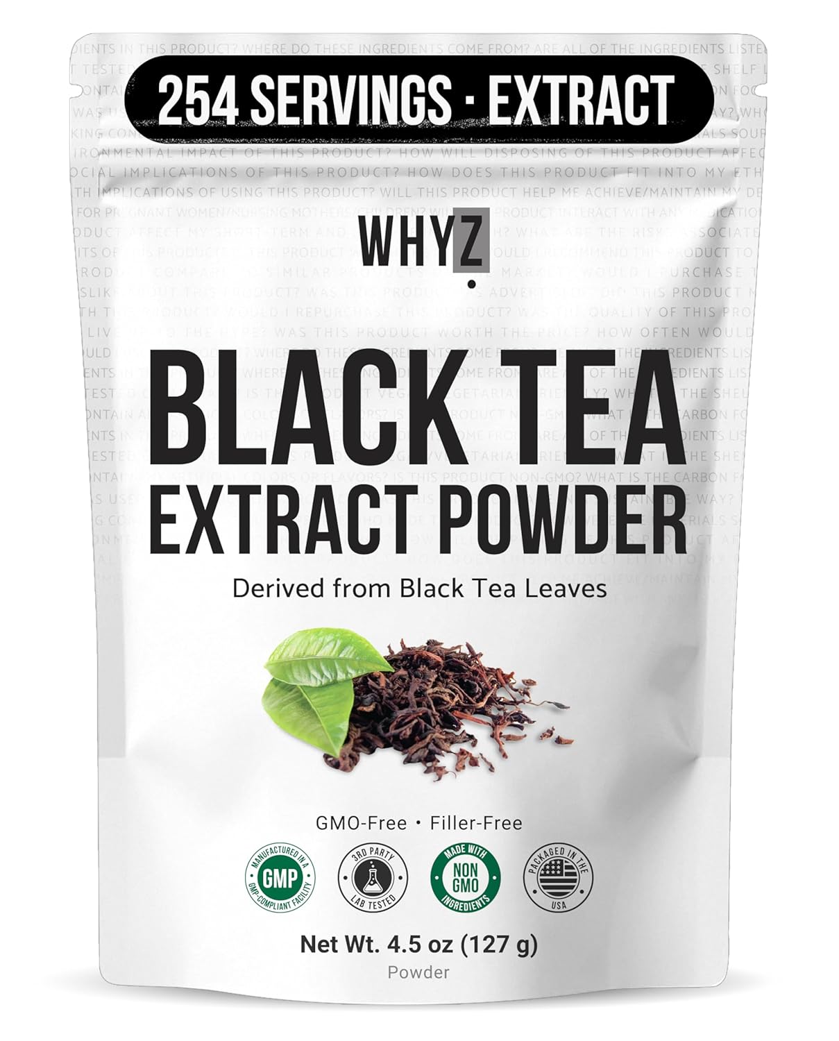 WHYZ Instant Black Tea Extract Powder