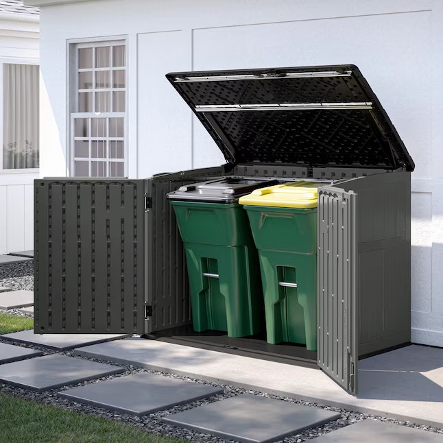 Craftsman 6x4-Foot Resin Trash Hideaway: $299