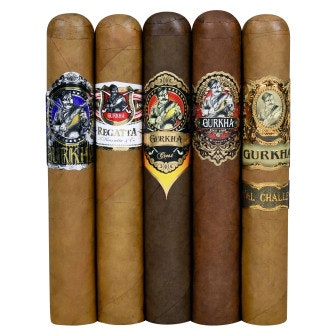 Gurkha 5-Star Luxury Light Sampler #1 : $22