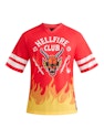 Netflix Stranger Things Men's Hellfire Club Football Jersey for $7 + free shipping w/ $35