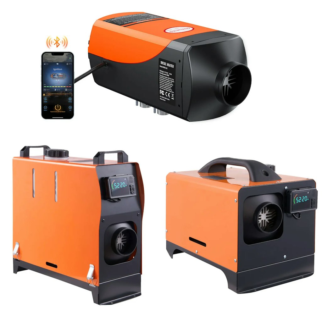 SucceBuy 8KW Diesel Bluetooth Air Heater w/ LCD Parking Heater: $62