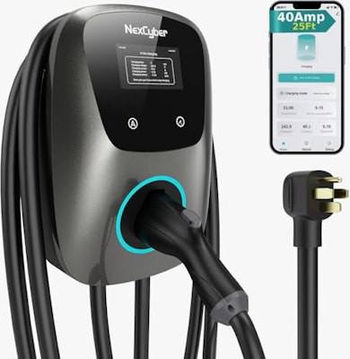 NexCyber Level 2 40A WiFi EV Charger for $120 + free shipping